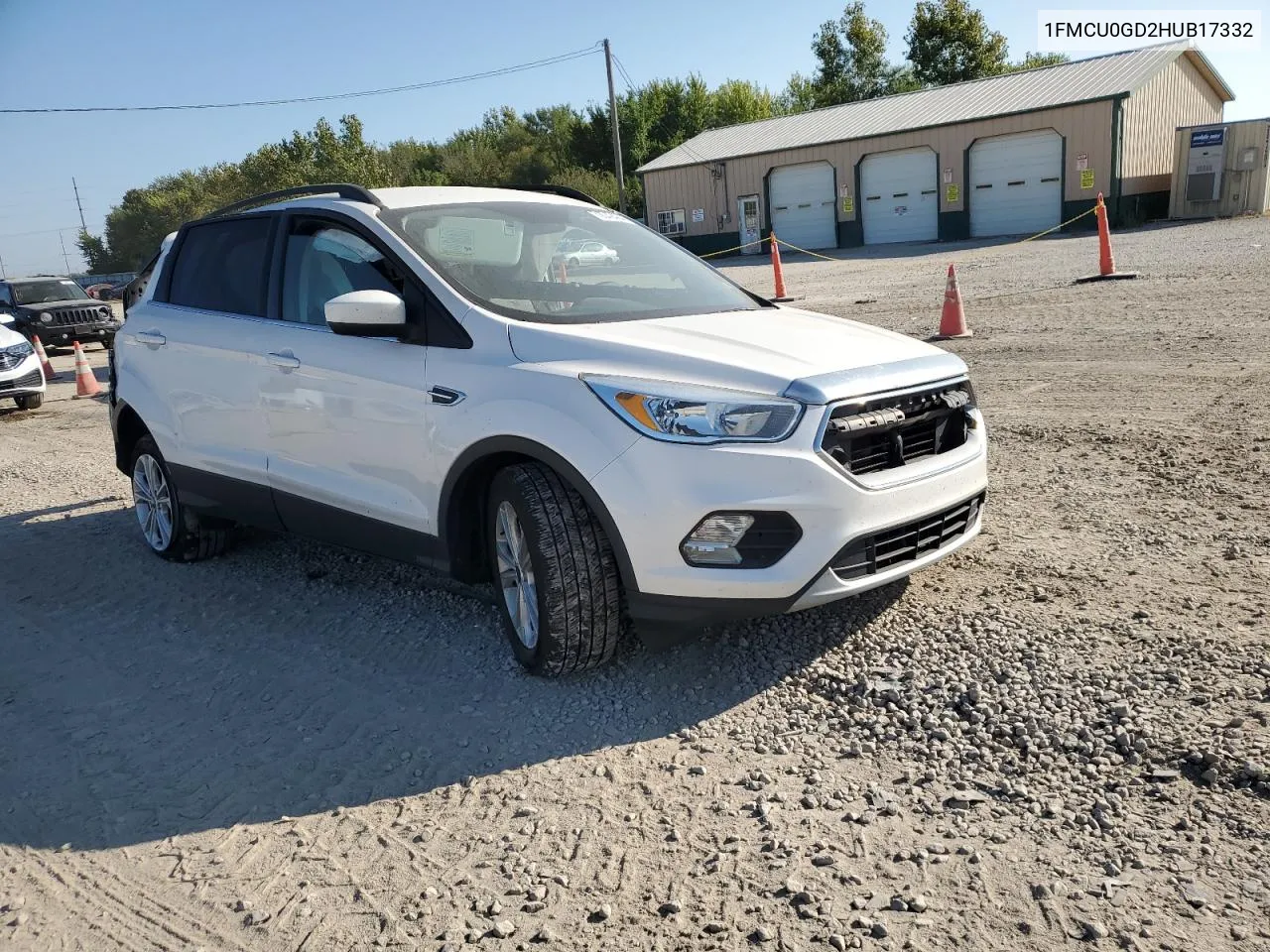 2017 Ford Escape Se VIN: 1FMCU0GD2HUB17332 Lot: 72042464