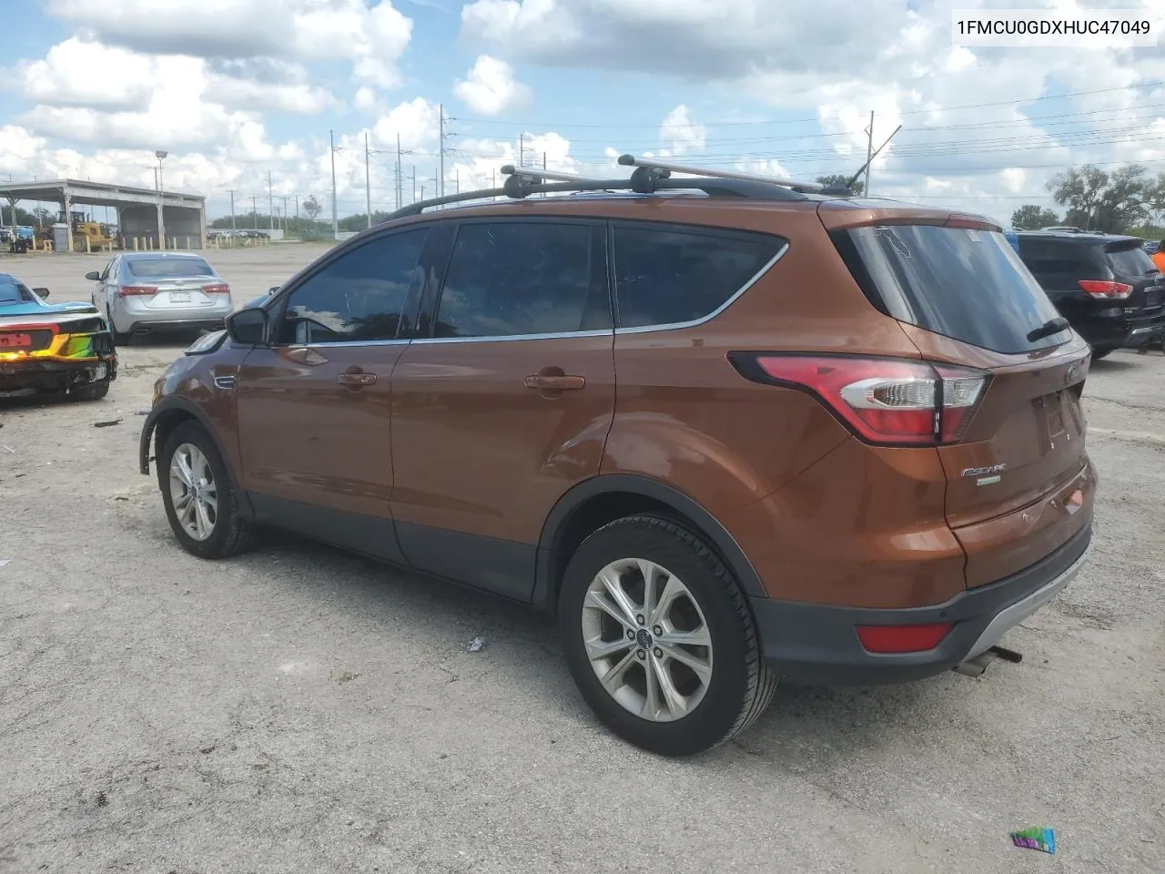 2017 Ford Escape Se VIN: 1FMCU0GDXHUC47049 Lot: 72052334