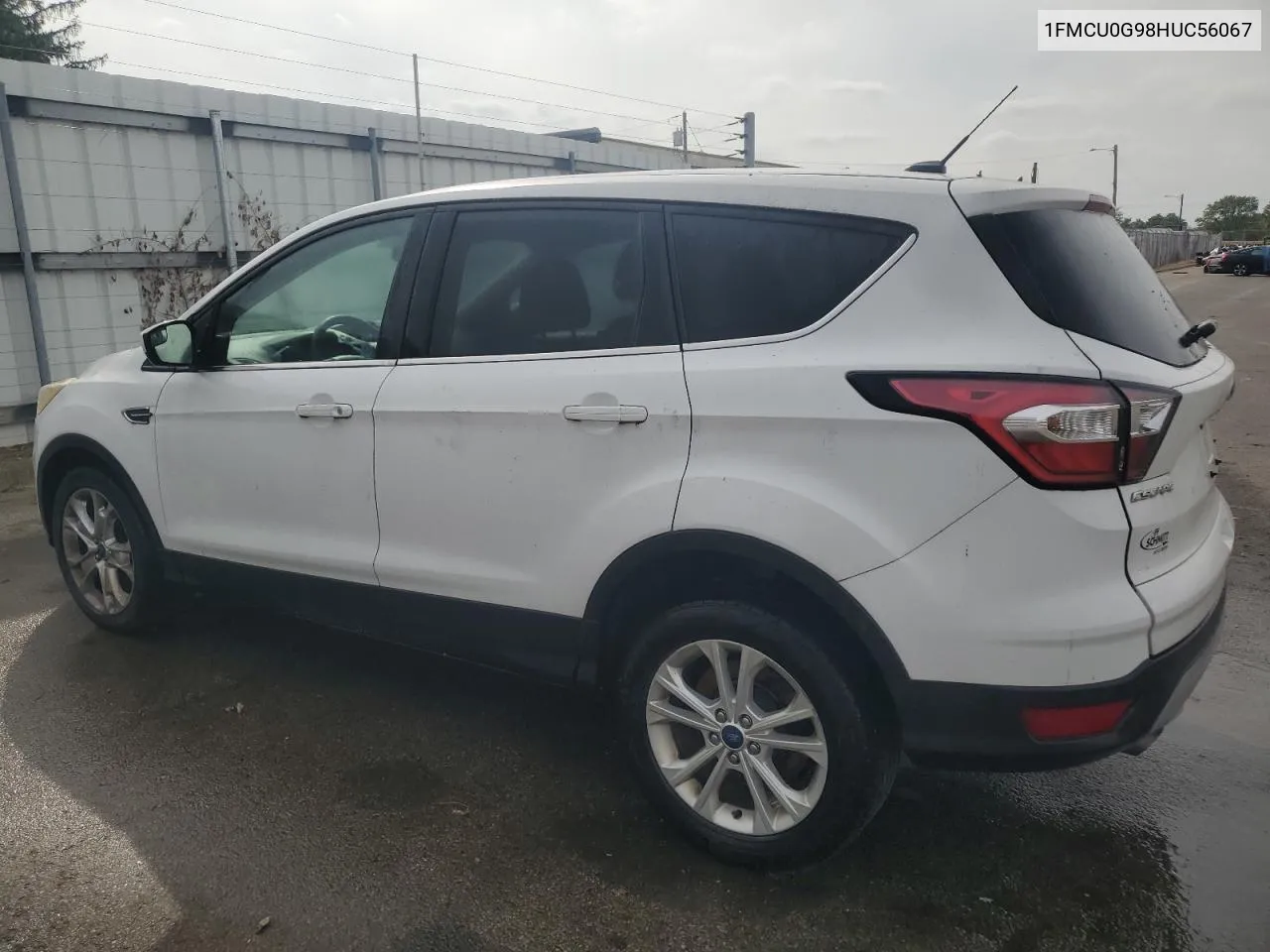 2017 Ford Escape Se VIN: 1FMCU0G98HUC56067 Lot: 72123184