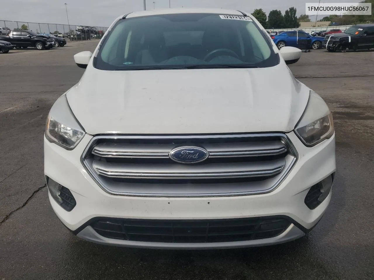 2017 Ford Escape Se VIN: 1FMCU0G98HUC56067 Lot: 72123184