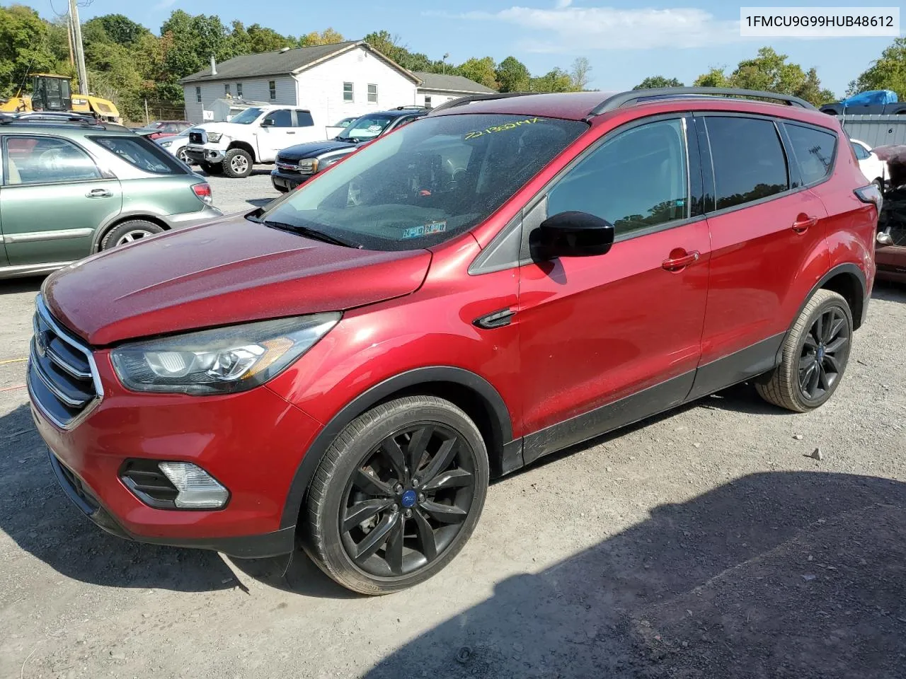 2017 Ford Escape Se VIN: 1FMCU9G99HUB48612 Lot: 72135214