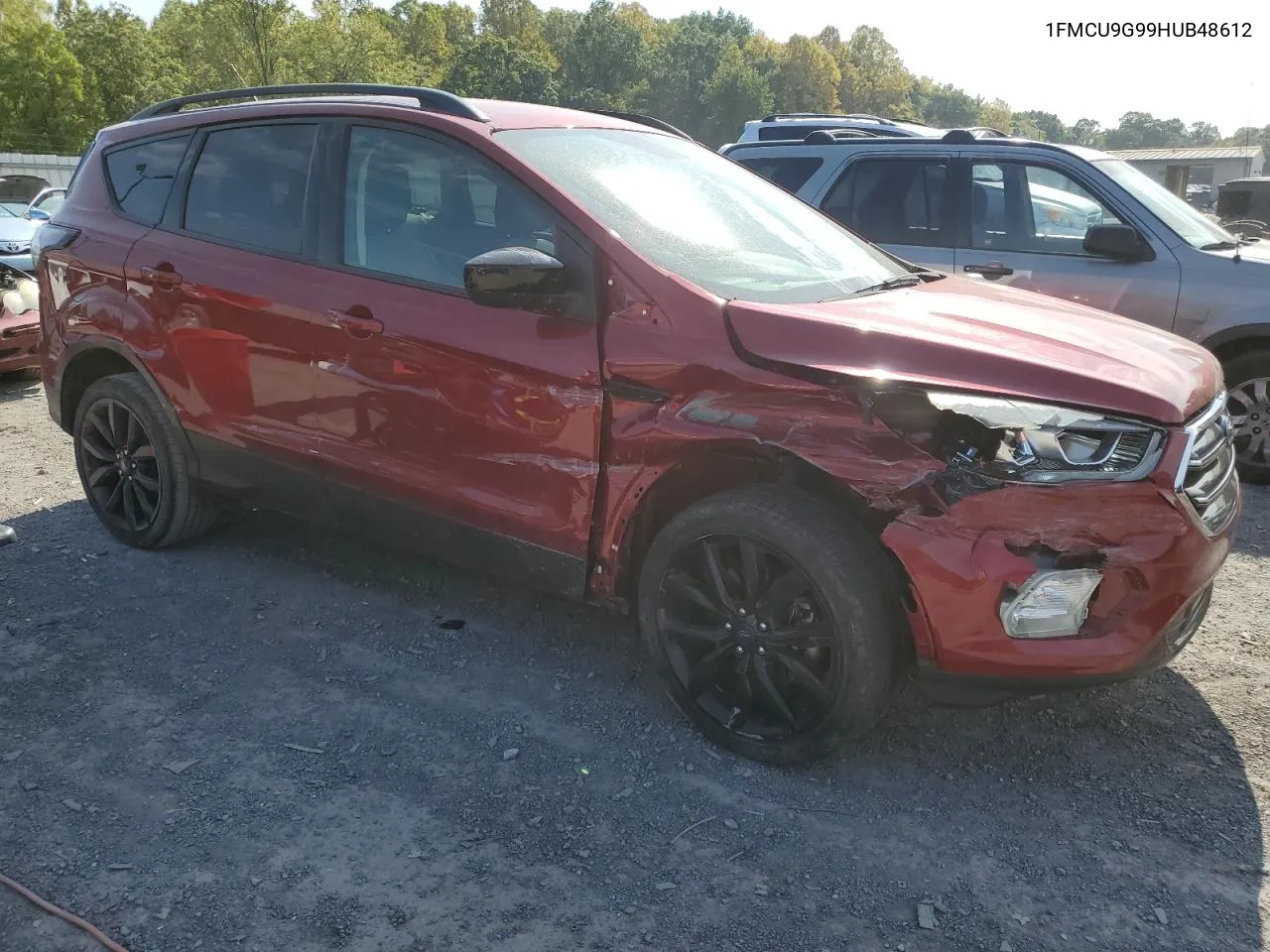 2017 Ford Escape Se VIN: 1FMCU9G99HUB48612 Lot: 72135214