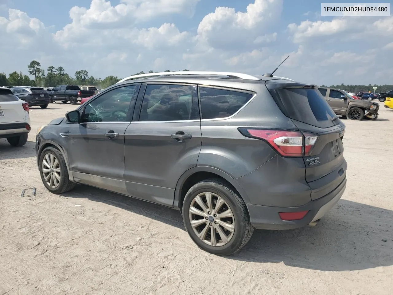 2017 Ford Escape Titanium VIN: 1FMCU0JD2HUD84480 Lot: 72148164