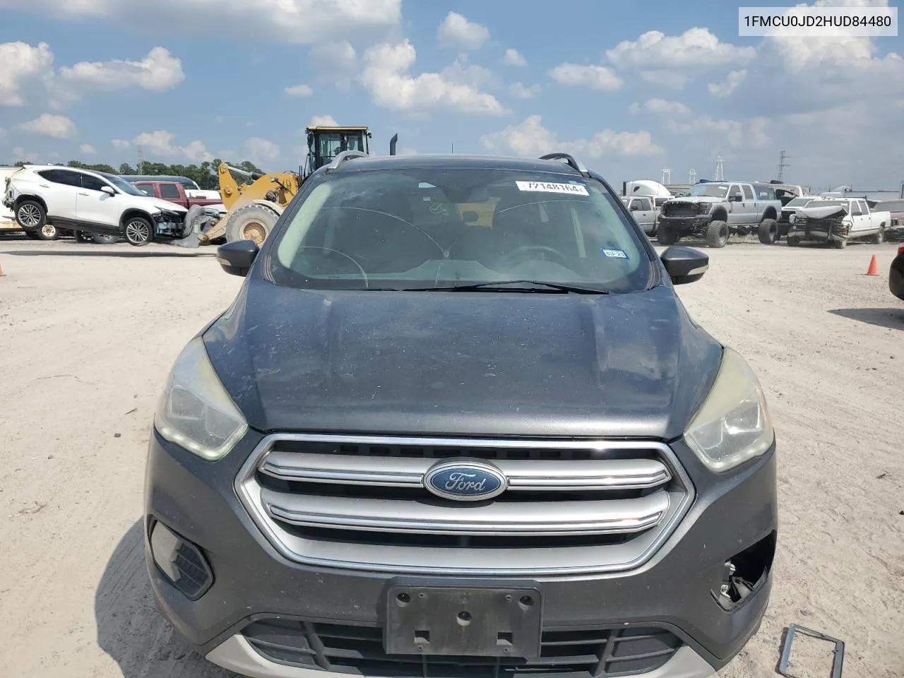 2017 Ford Escape Titanium VIN: 1FMCU0JD2HUD84480 Lot: 72148164