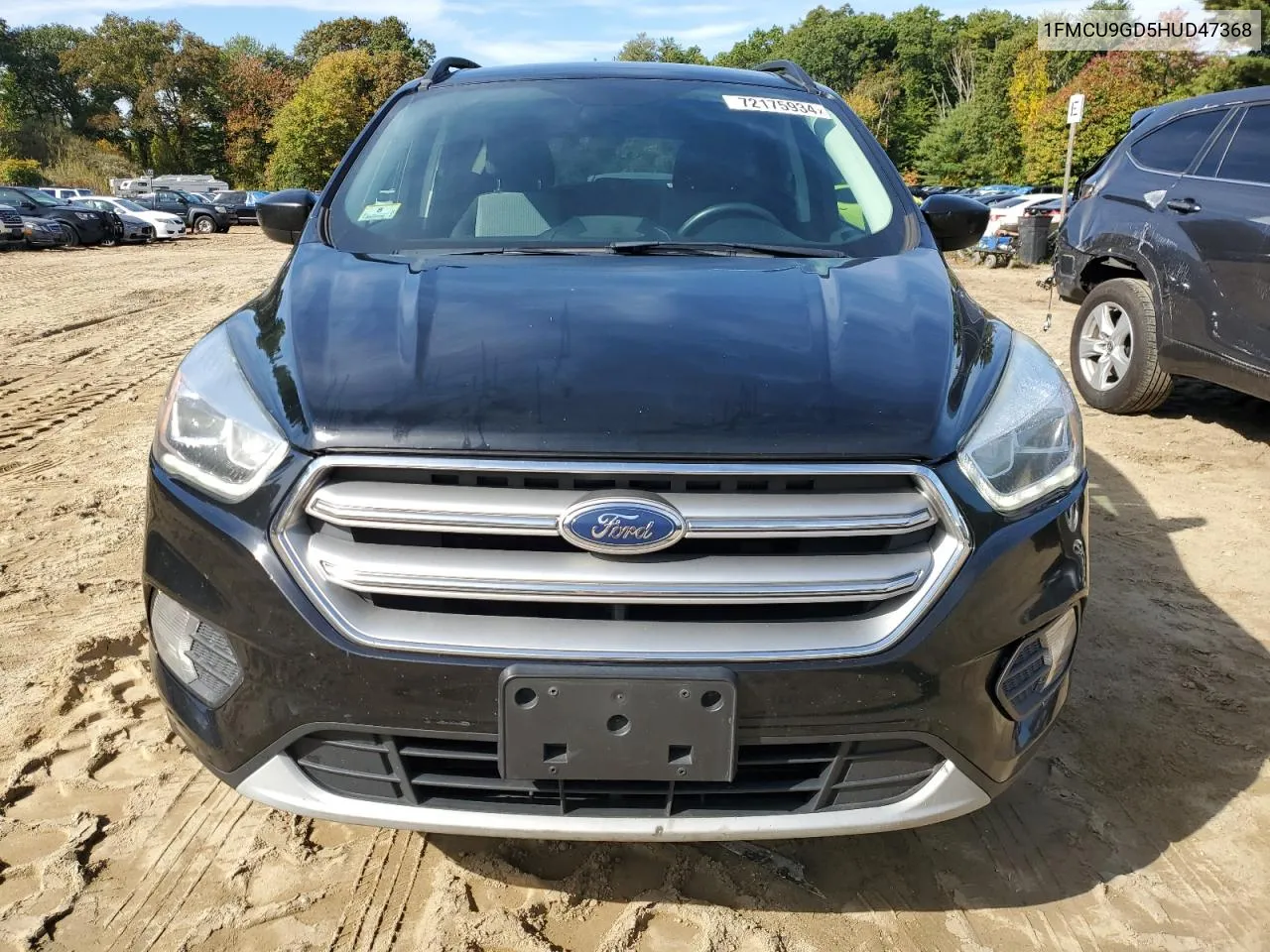 2017 Ford Escape Se VIN: 1FMCU9GD5HUD47368 Lot: 72175934