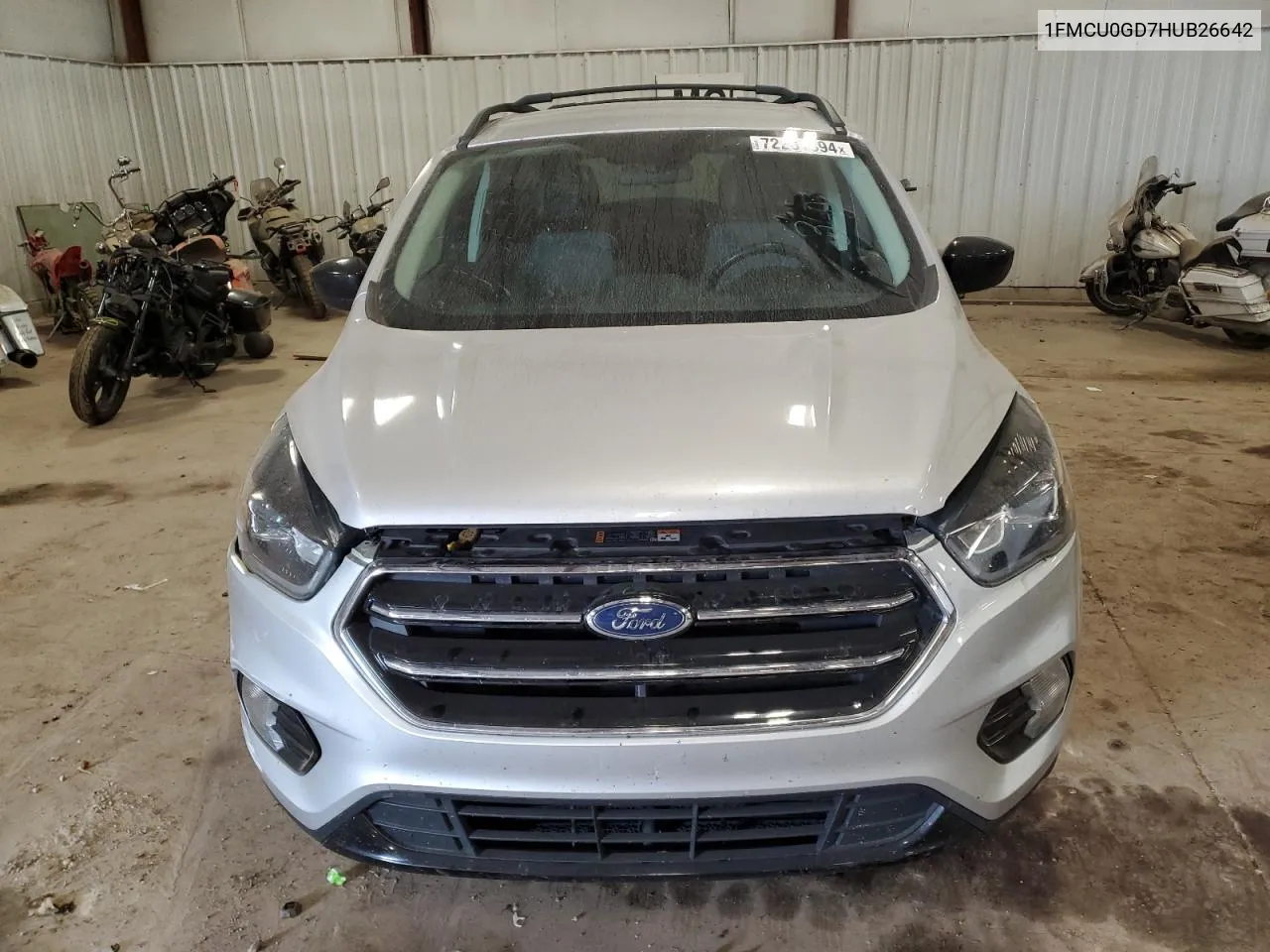 2017 Ford Escape Se VIN: 1FMCU0GD7HUB26642 Lot: 72231394