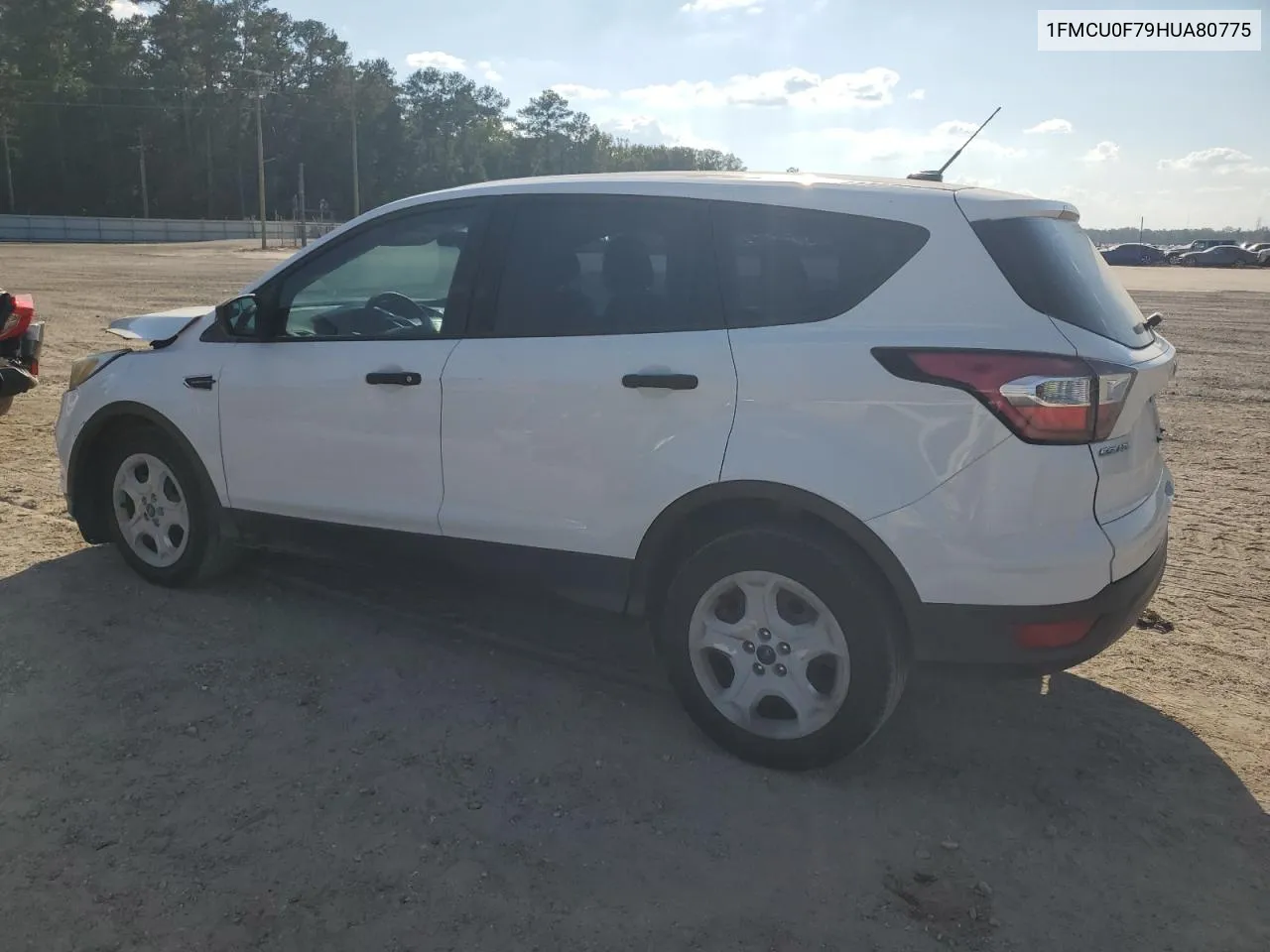 2017 Ford Escape S VIN: 1FMCU0F79HUA80775 Lot: 72422324