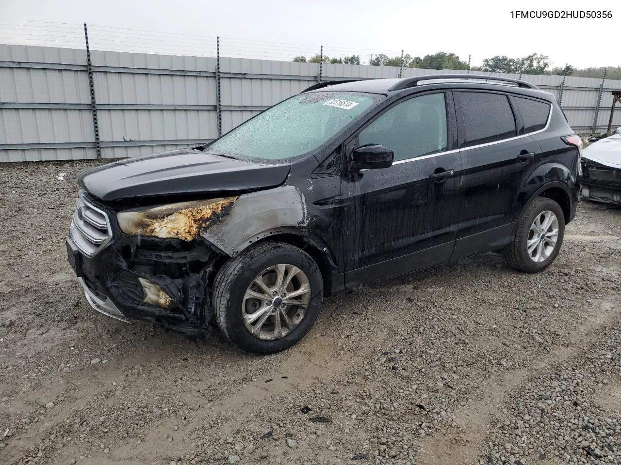 2017 Ford Escape Se VIN: 1FMCU9GD2HUD50356 Lot: 72516514