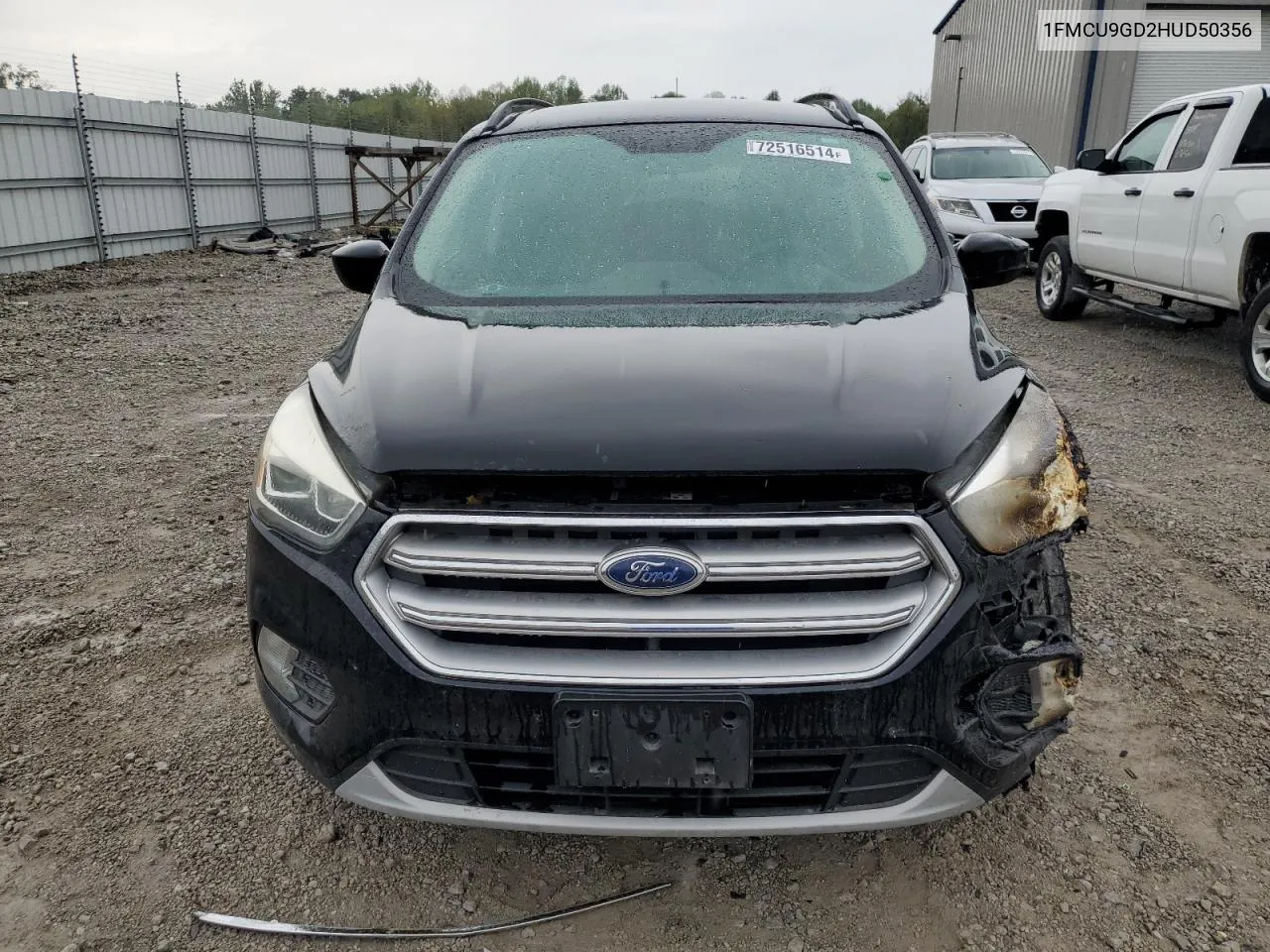 2017 Ford Escape Se VIN: 1FMCU9GD2HUD50356 Lot: 72516514