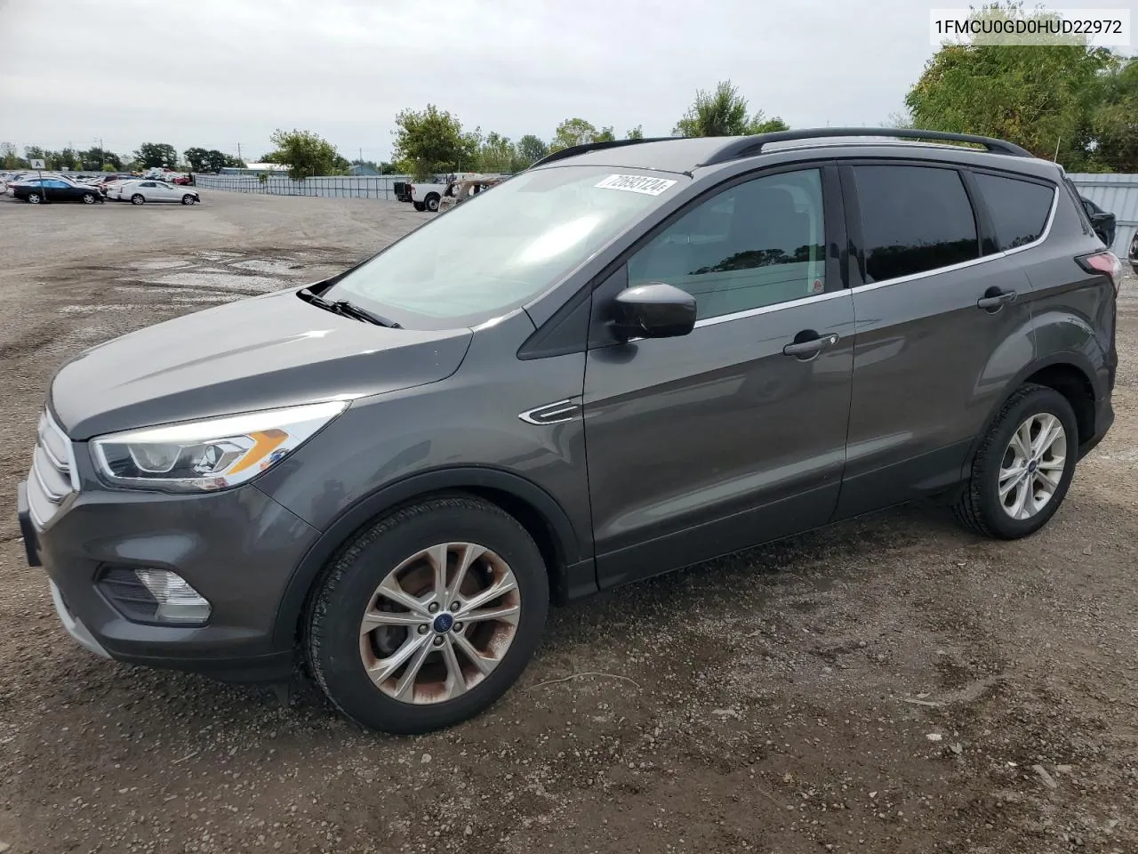 2017 Ford Escape Se VIN: 1FMCU0GD0HUD22972 Lot: 72693124