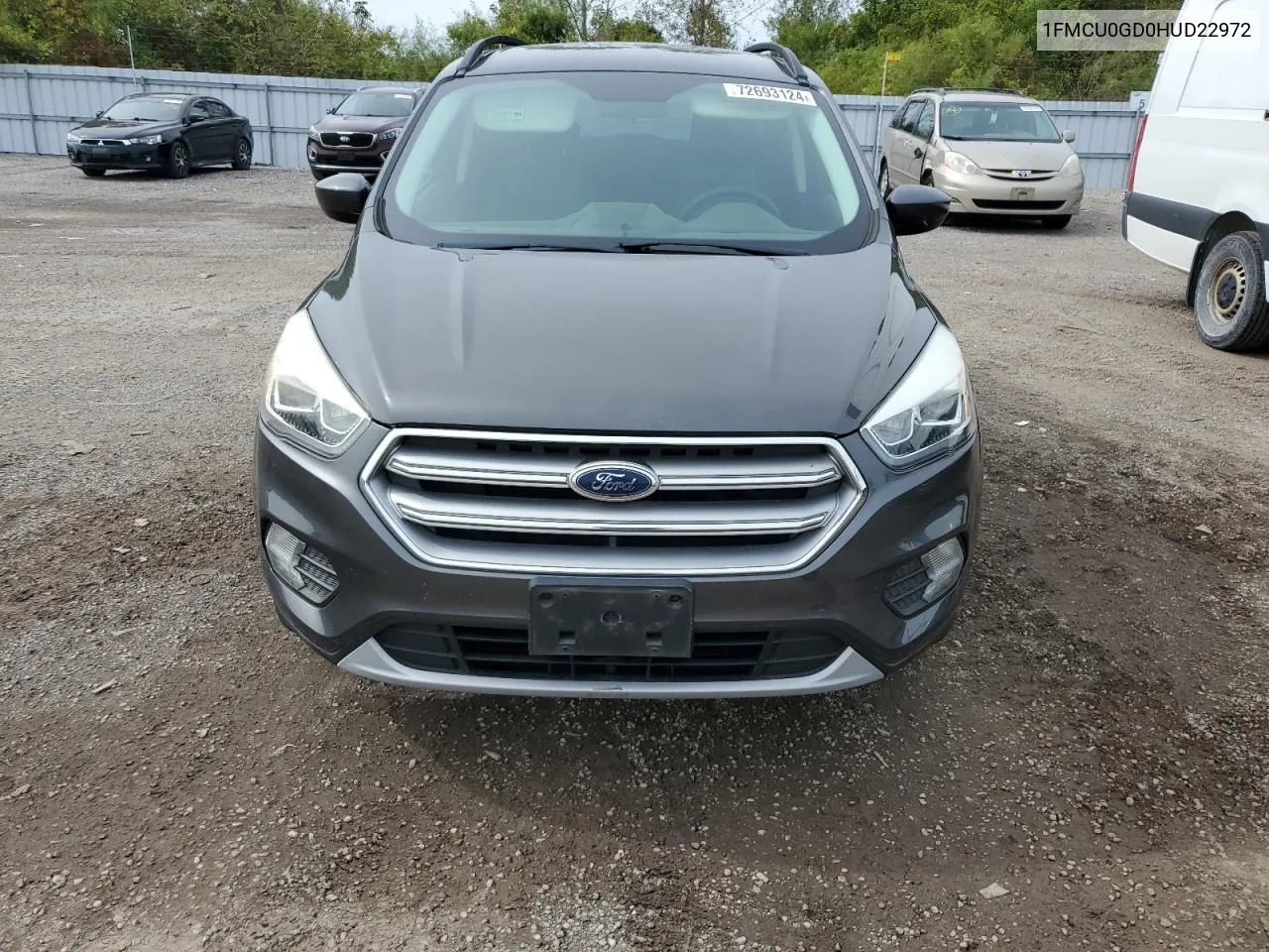 2017 Ford Escape Se VIN: 1FMCU0GD0HUD22972 Lot: 72693124