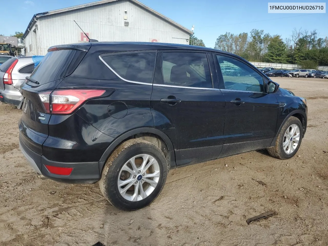 2017 Ford Escape Se VIN: 1FMCU0GD1HUD26710 Lot: 72785254