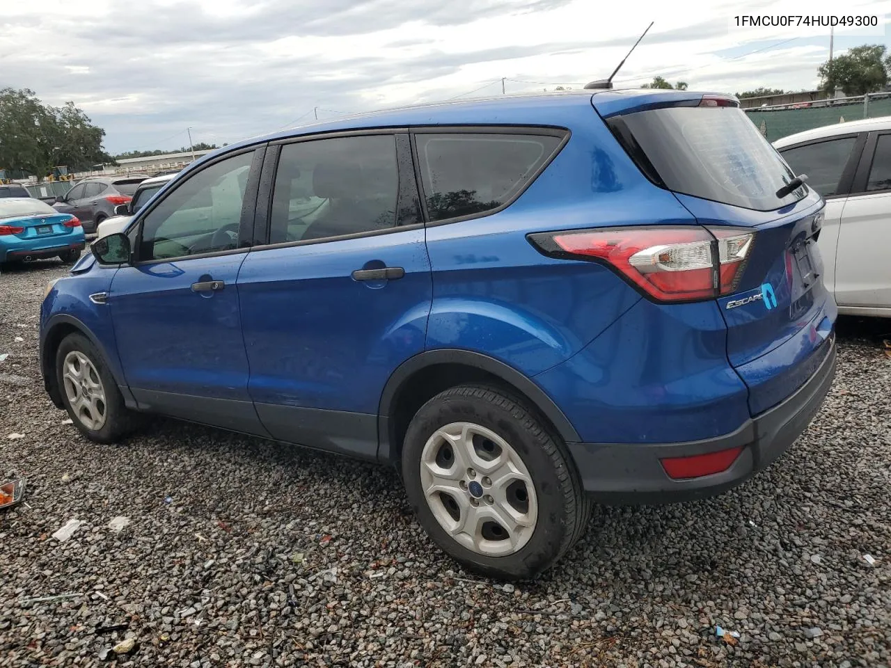 2017 Ford Escape S VIN: 1FMCU0F74HUD49300 Lot: 73095744