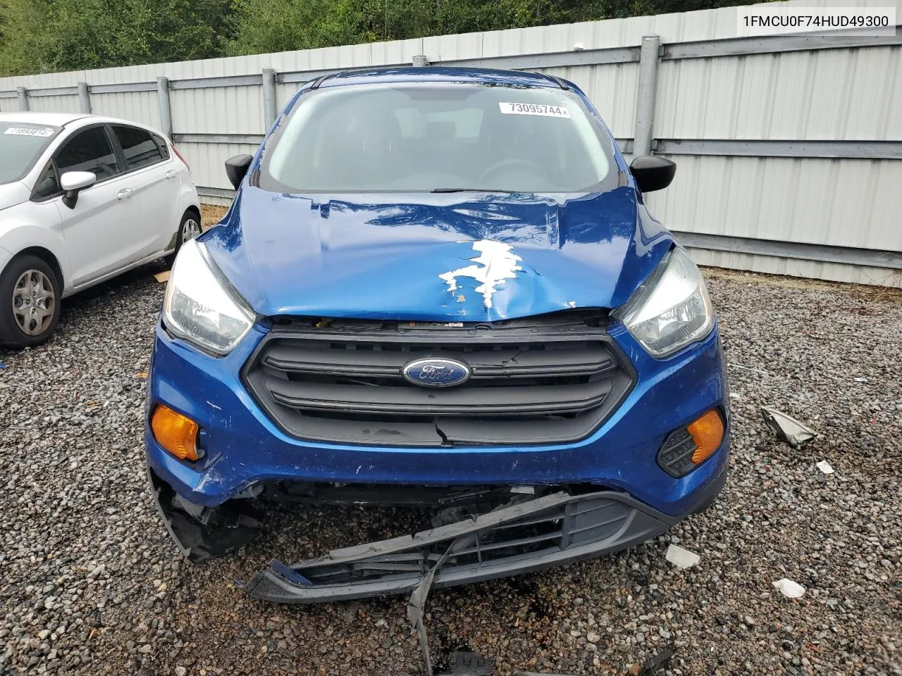 2017 Ford Escape S VIN: 1FMCU0F74HUD49300 Lot: 73095744