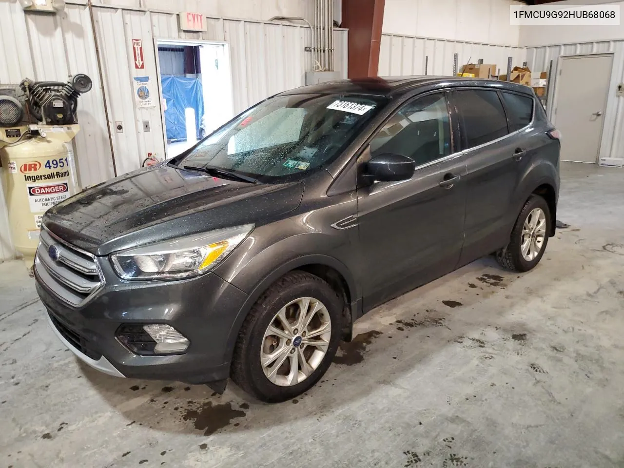 2017 Ford Escape Se VIN: 1FMCU9G92HUB68068 Lot: 73161374