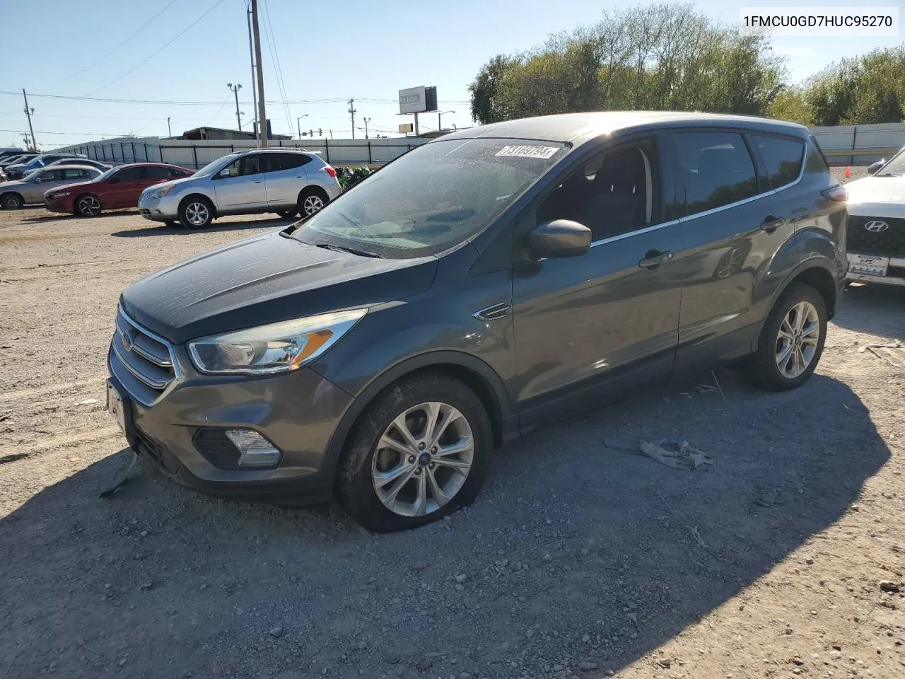 2017 Ford Escape Se VIN: 1FMCU0GD7HUC95270 Lot: 73169794