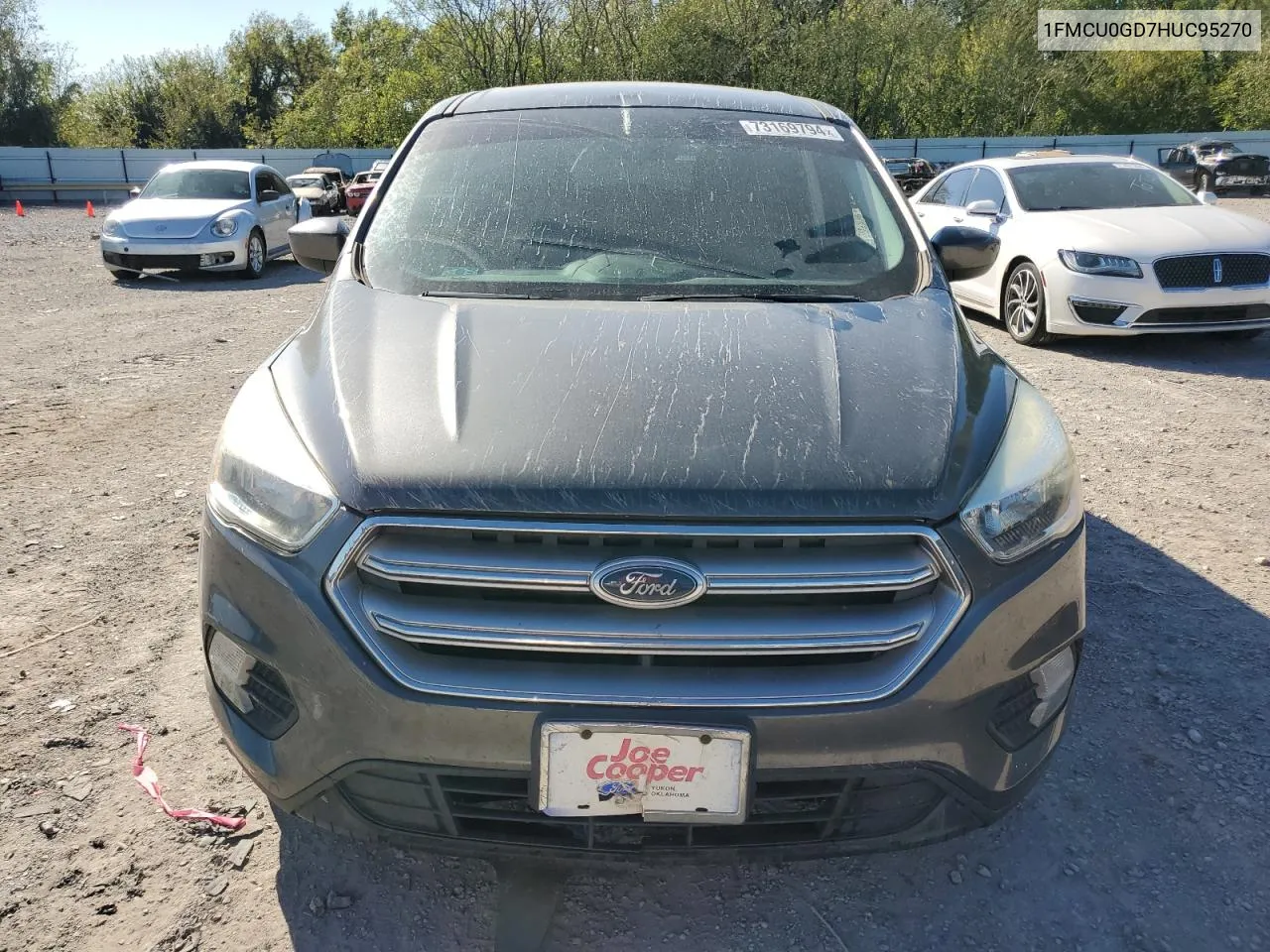 2017 Ford Escape Se VIN: 1FMCU0GD7HUC95270 Lot: 73169794