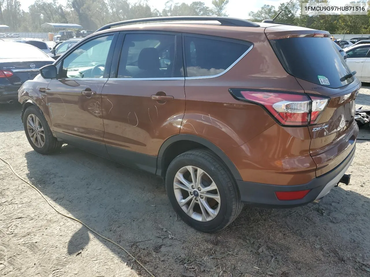 2017 Ford Escape Se VIN: 1FMCU9G97HUB71516 Lot: 73239744