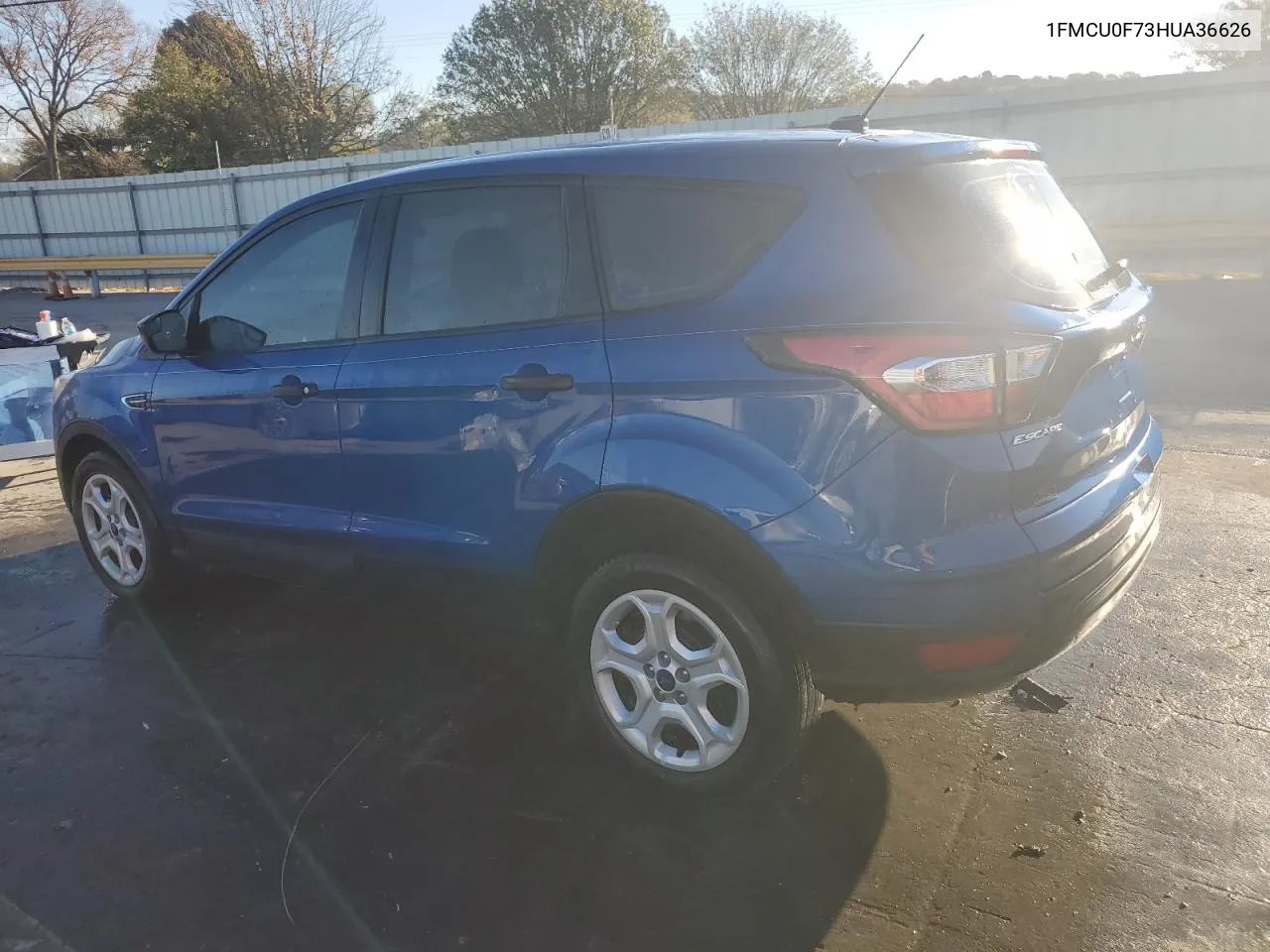 2017 Ford Escape S VIN: 1FMCU0F73HUA36626 Lot: 73248784