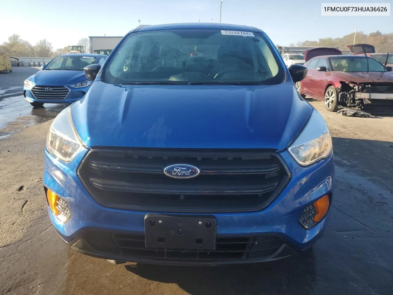 2017 Ford Escape S VIN: 1FMCU0F73HUA36626 Lot: 73248784