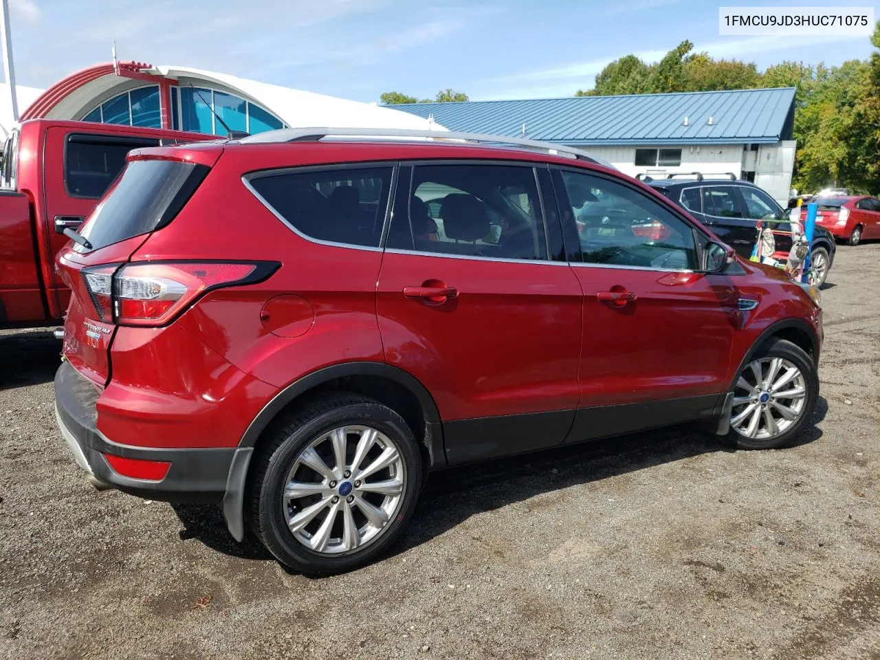 2017 Ford Escape Titanium VIN: 1FMCU9JD3HUC71075 Lot: 73279634