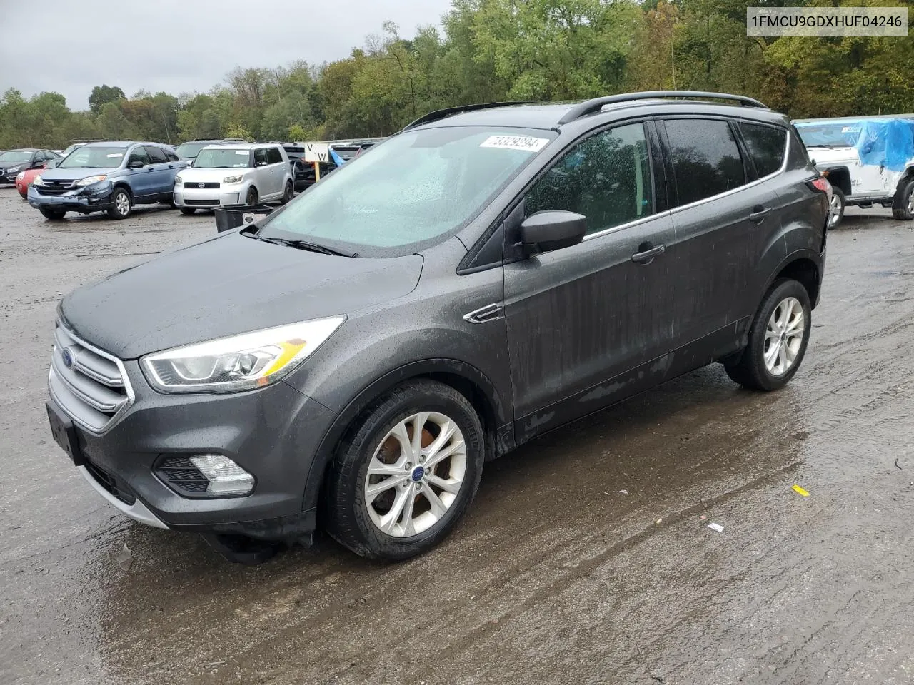 2017 Ford Escape Se VIN: 1FMCU9GDXHUF04246 Lot: 73329294