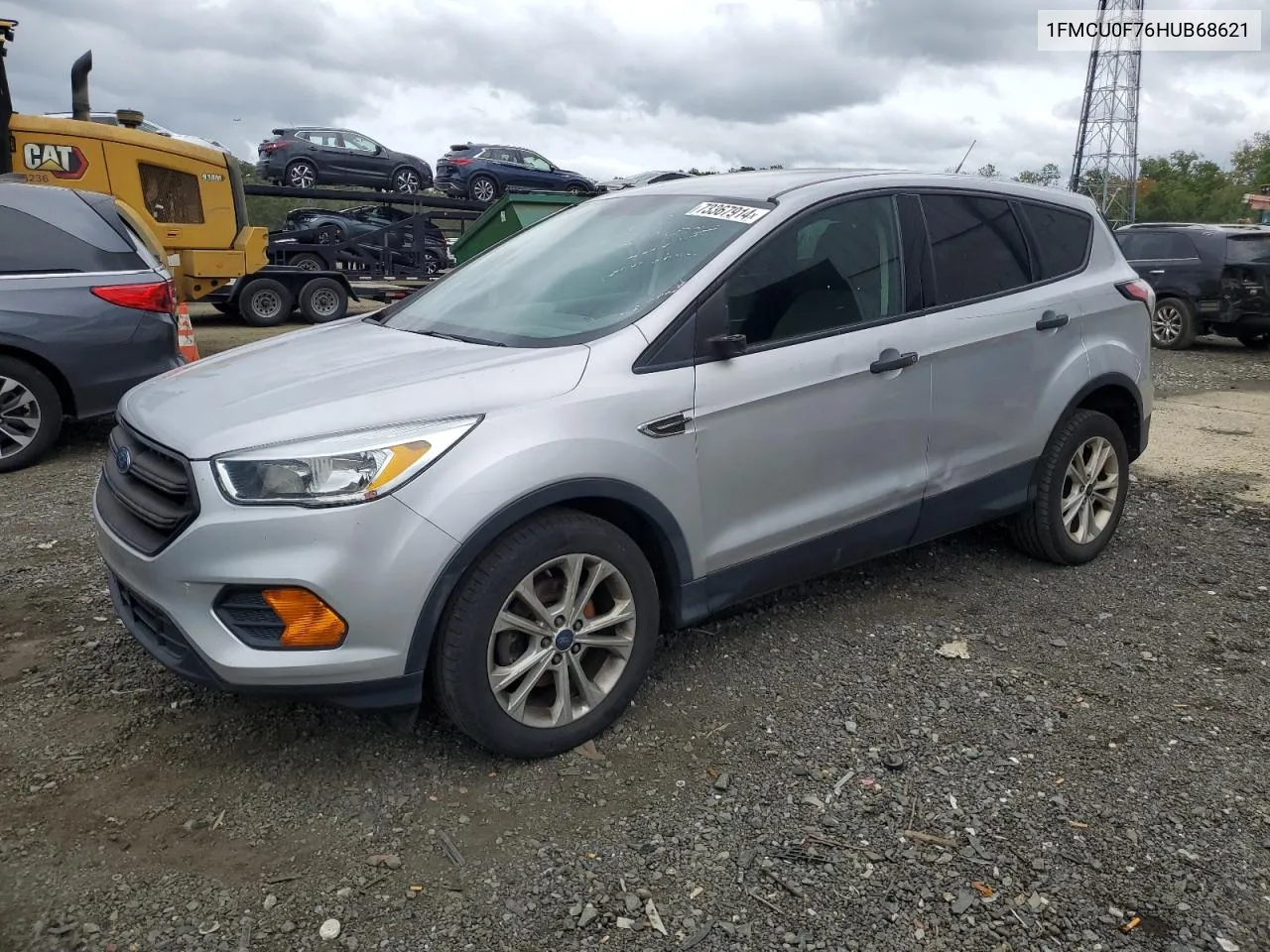 2017 Ford Escape S VIN: 1FMCU0F76HUB68621 Lot: 73367914