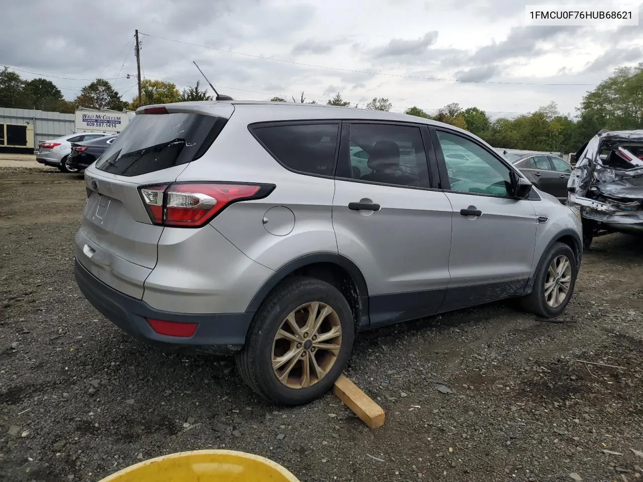 2017 Ford Escape S VIN: 1FMCU0F76HUB68621 Lot: 73367914