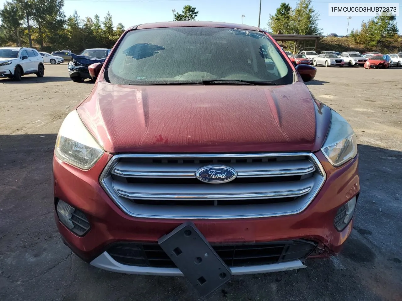 2017 Ford Escape Se VIN: 1FMCU0GD3HUB72873 Lot: 73415254