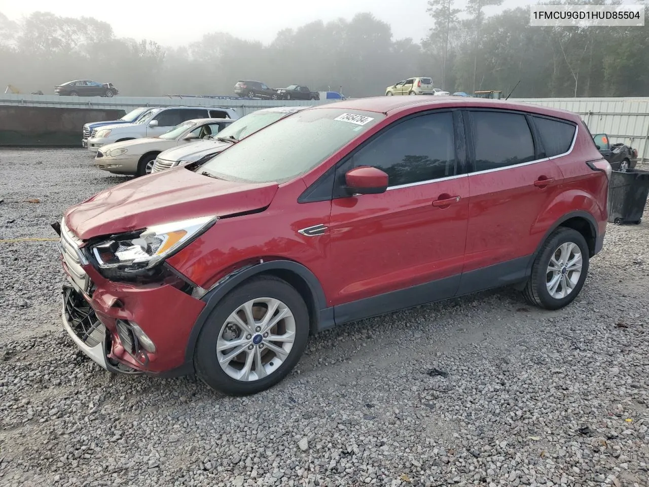 2017 Ford Escape Se VIN: 1FMCU9GD1HUD85504 Lot: 73454784