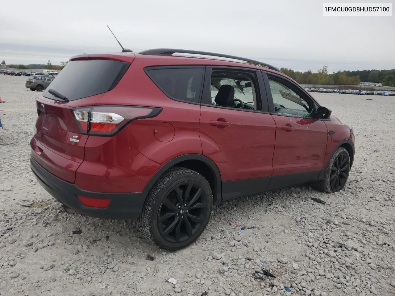 1FMCU0GD8HUD57100 2017 Ford Escape Se