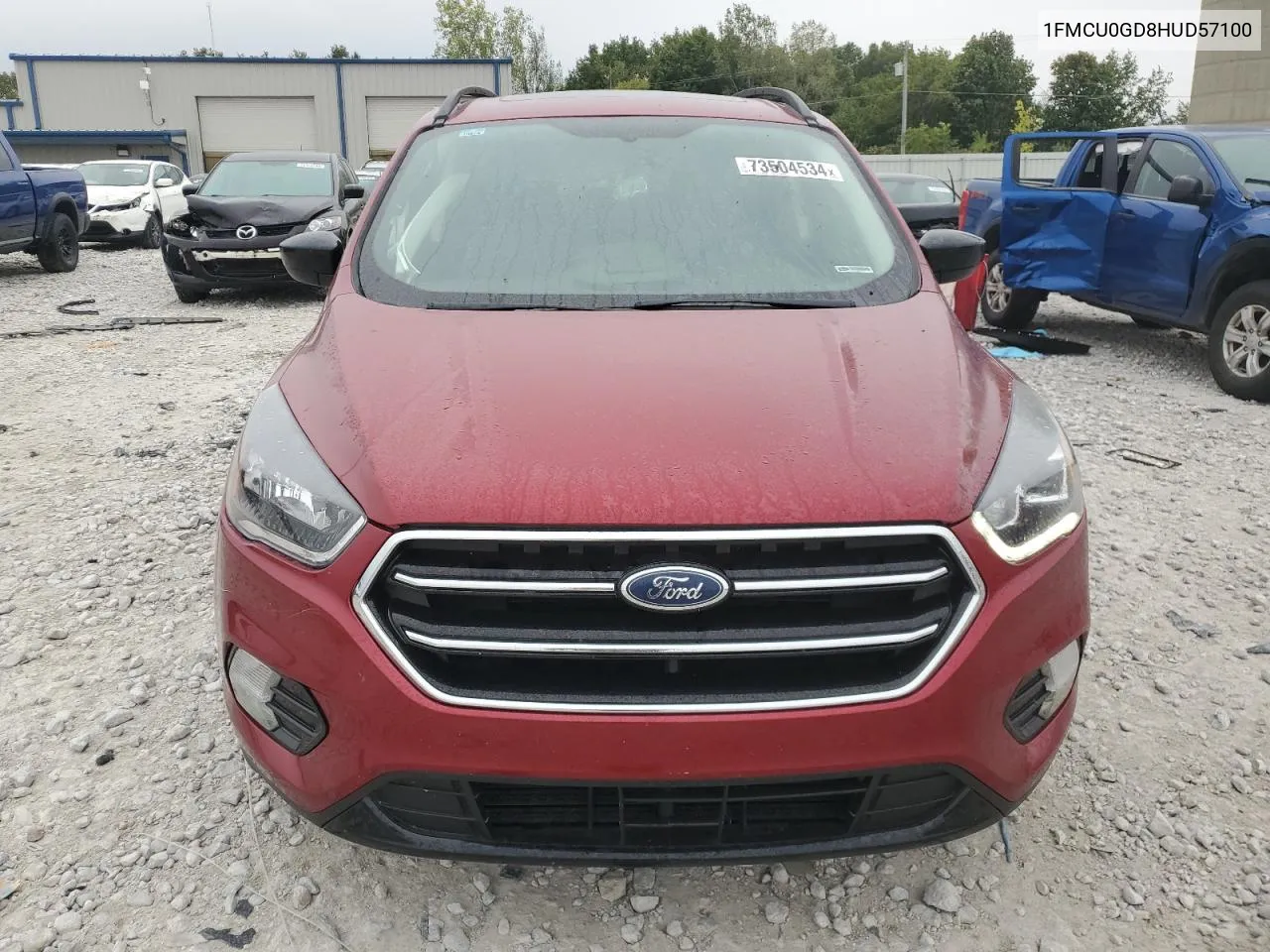 2017 Ford Escape Se VIN: 1FMCU0GD8HUD57100 Lot: 73504534