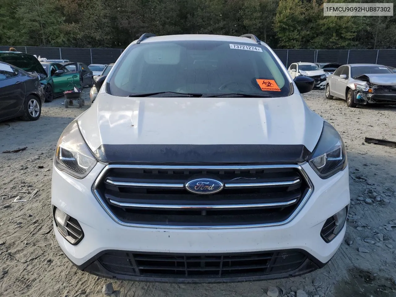 2017 Ford Escape Se VIN: 1FMCU9G92HUB87302 Lot: 73721274