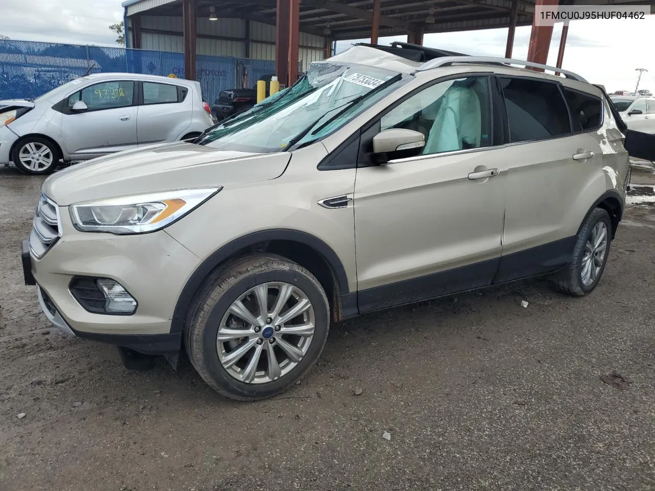 2017 Ford Escape Titanium VIN: 1FMCU0J95HUF04462 Lot: 73753034