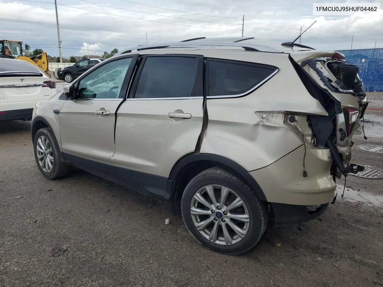 2017 Ford Escape Titanium VIN: 1FMCU0J95HUF04462 Lot: 73753034