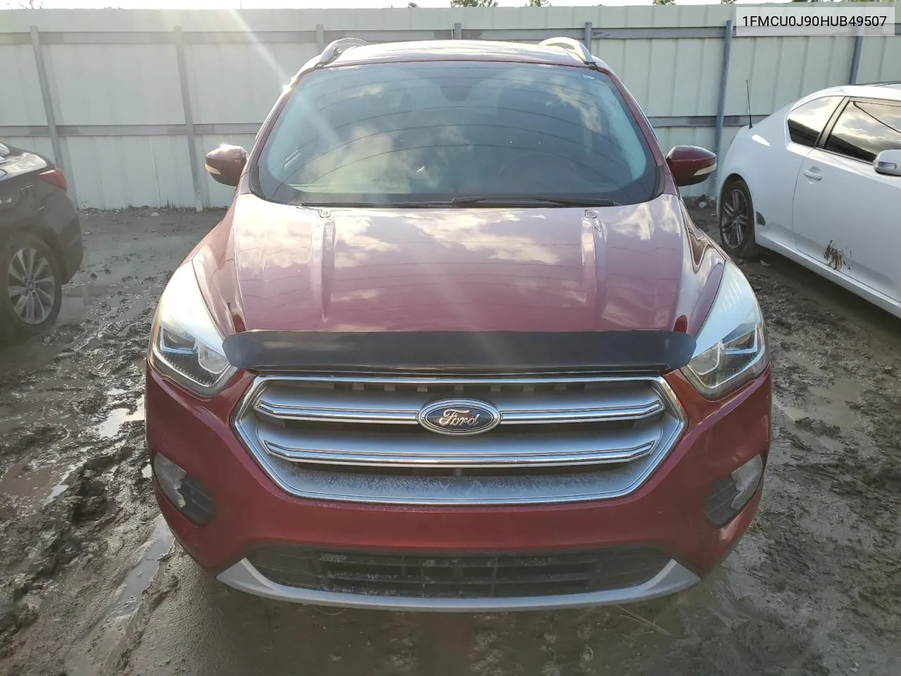 2017 Ford Escape Titanium VIN: 1FMCU0J90HUB49507 Lot: 73776554