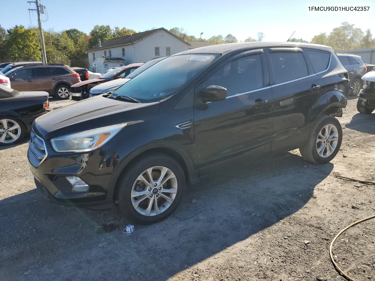 2017 Ford Escape Se VIN: 1FMCU9GD1HUC42357 Lot: 73923124