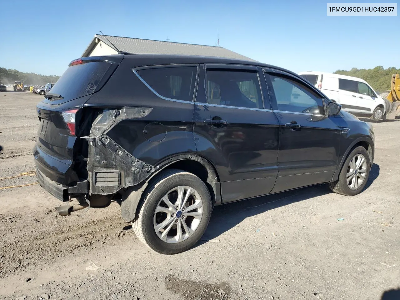 2017 Ford Escape Se VIN: 1FMCU9GD1HUC42357 Lot: 73923124