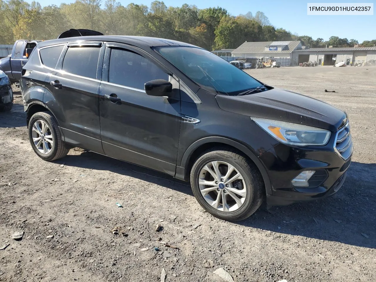 2017 Ford Escape Se VIN: 1FMCU9GD1HUC42357 Lot: 73923124