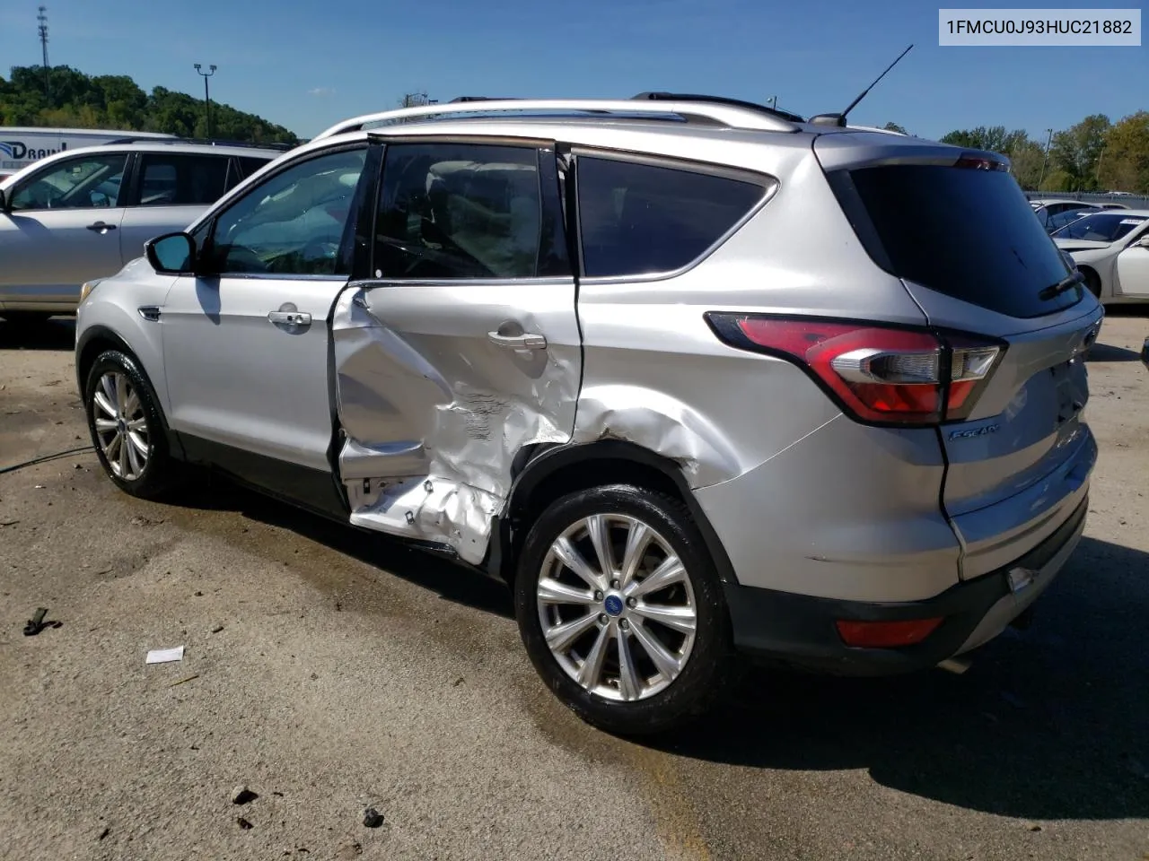 2017 Ford Escape Titanium VIN: 1FMCU0J93HUC21882 Lot: 74006314