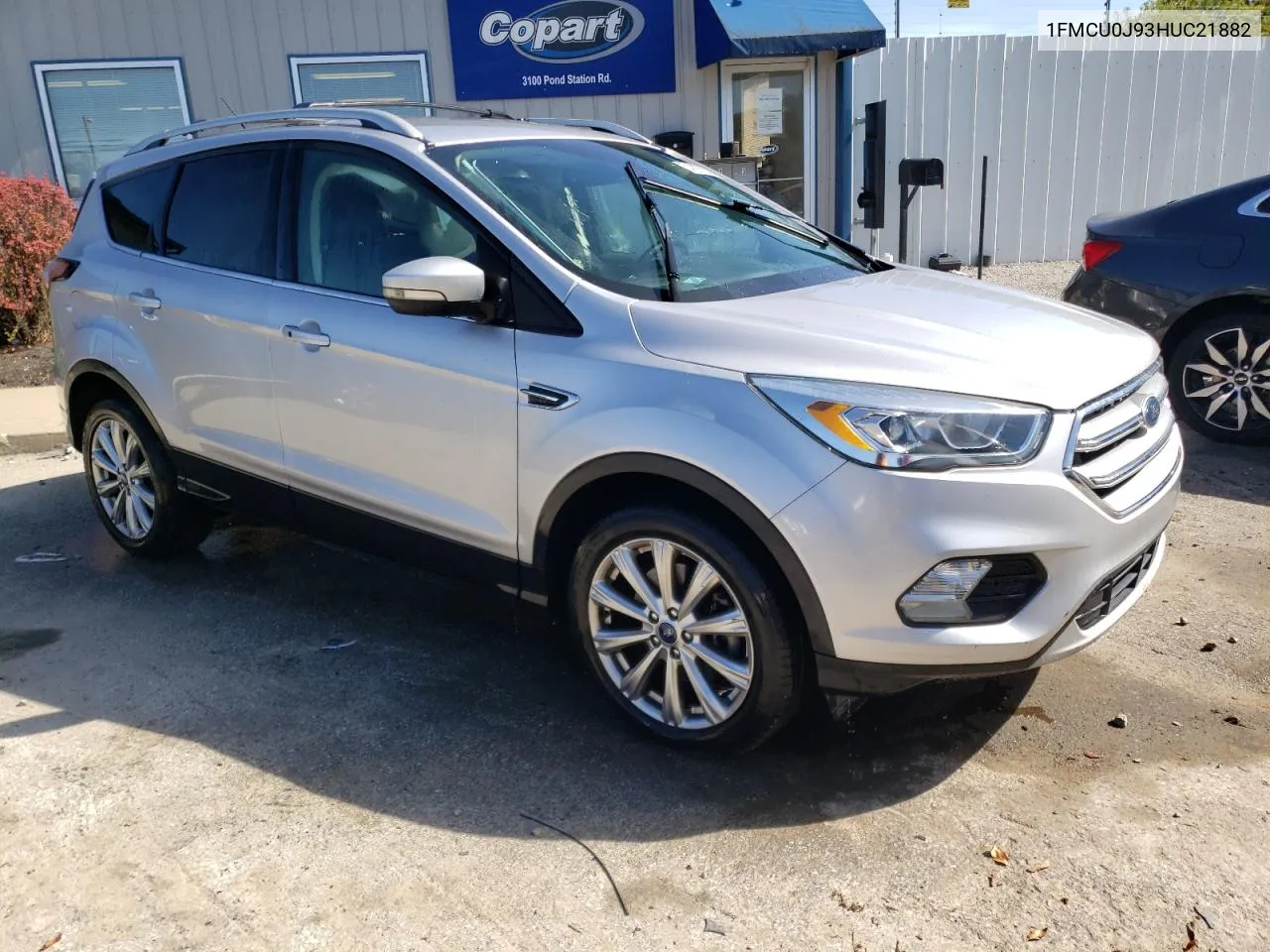 2017 Ford Escape Titanium VIN: 1FMCU0J93HUC21882 Lot: 74006314