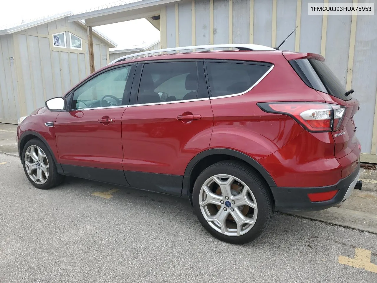 2017 Ford Escape Titanium VIN: 1FMCU0J93HUA75953 Lot: 74071044