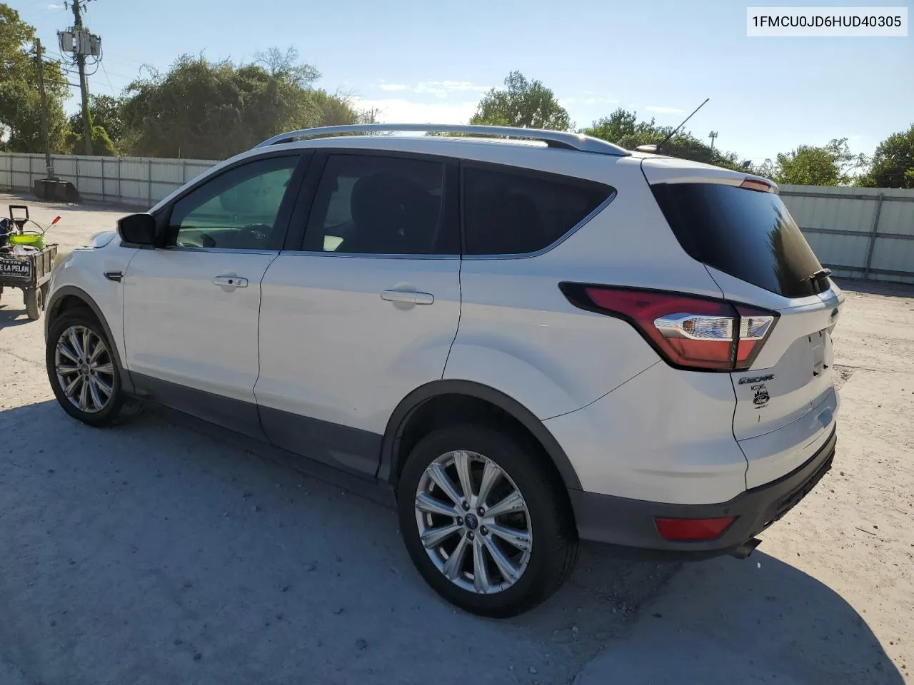 2017 Ford Escape Titanium VIN: 1FMCU0JD6HUD40305 Lot: 74100954