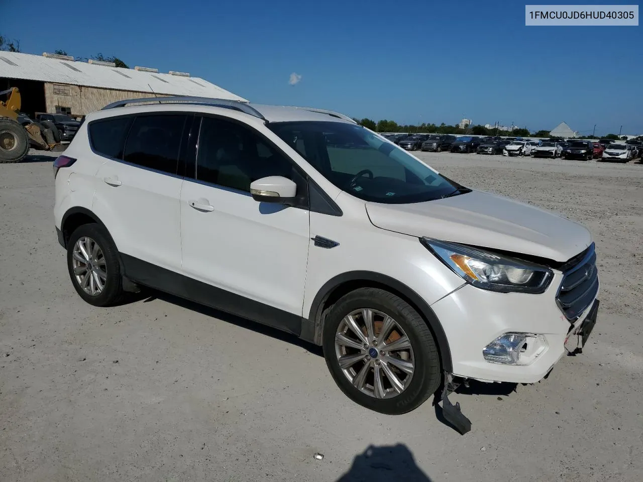 2017 Ford Escape Titanium VIN: 1FMCU0JD6HUD40305 Lot: 74100954