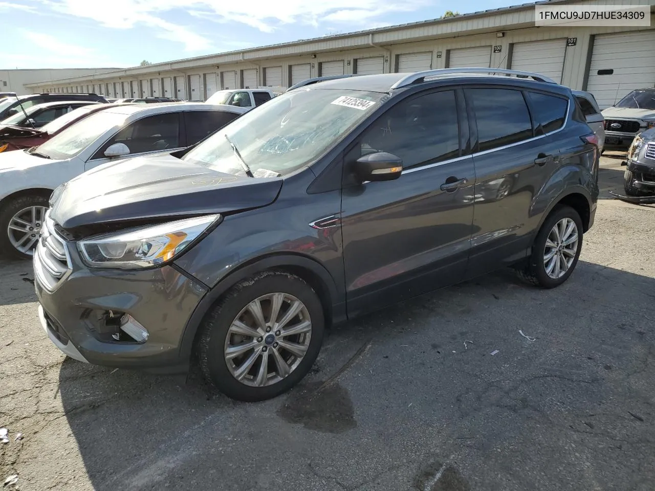 1FMCU9JD7HUE34309 2017 Ford Escape Titanium