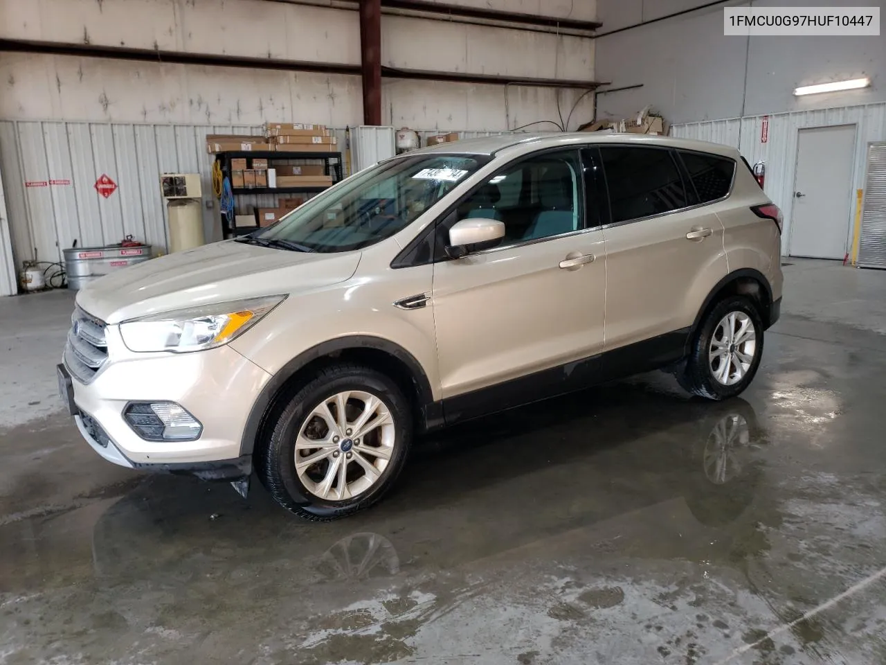 2017 Ford Escape Se VIN: 1FMCU0G97HUF10447 Lot: 74360334