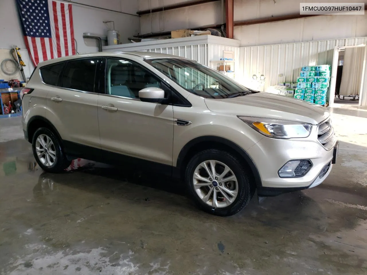 2017 Ford Escape Se VIN: 1FMCU0G97HUF10447 Lot: 74360334