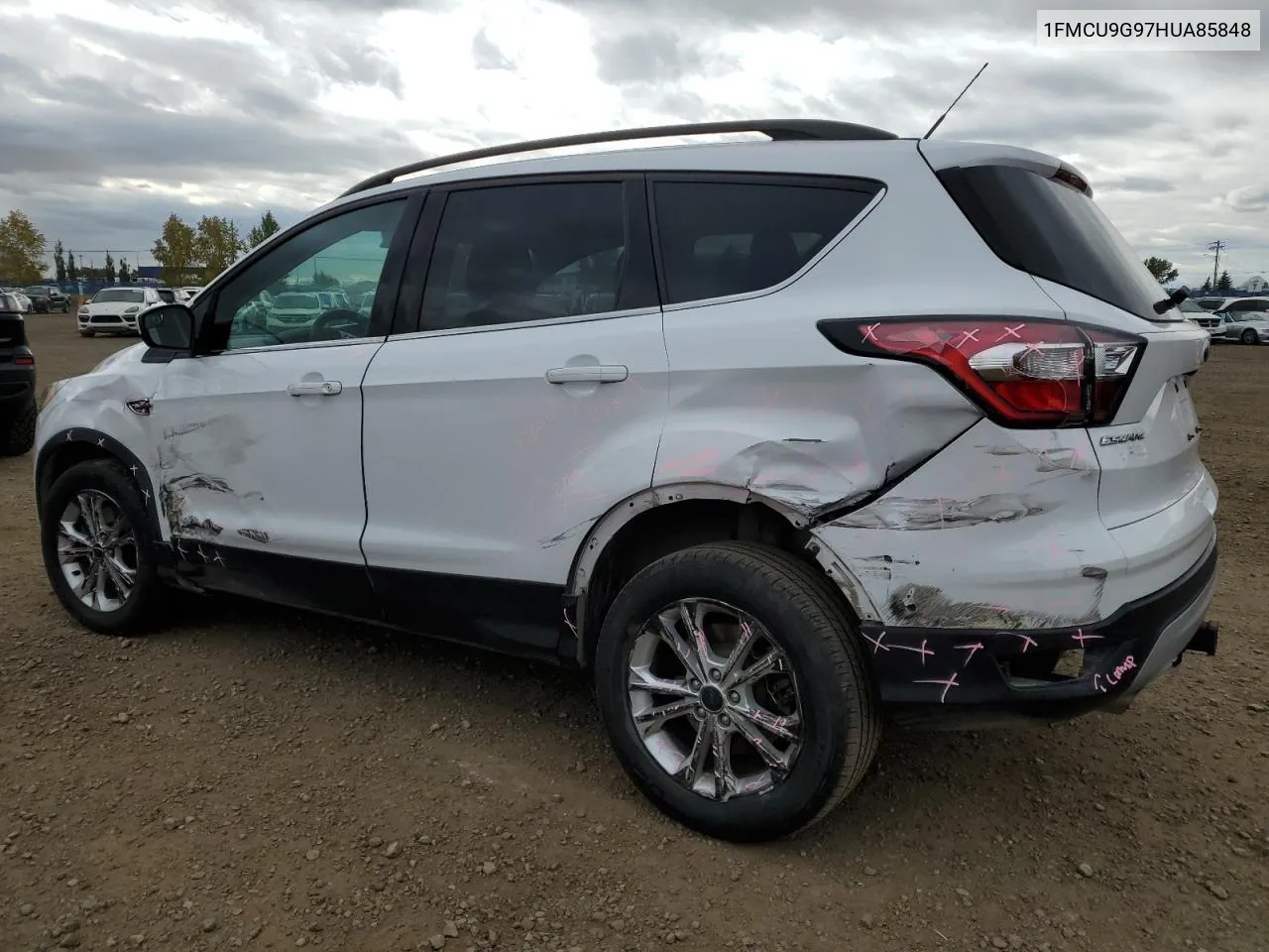 2017 Ford Escape Se VIN: 1FMCU9G97HUA85848 Lot: 74362824