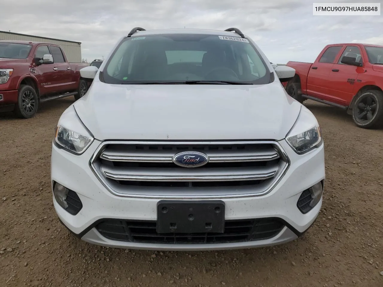 2017 Ford Escape Se VIN: 1FMCU9G97HUA85848 Lot: 74362824