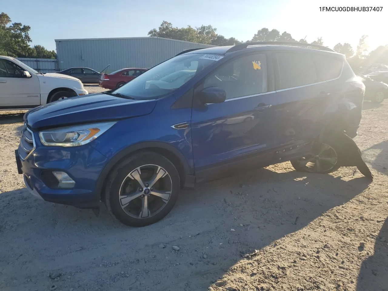 2017 Ford Escape Se VIN: 1FMCU0GD8HUB37407 Lot: 74448394